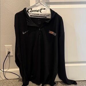 Nike Black Longhorns Quarter-Zip Pullover